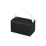 Дуриан Черный [Однотонный Квадратный Портативный Макияж Сумка]