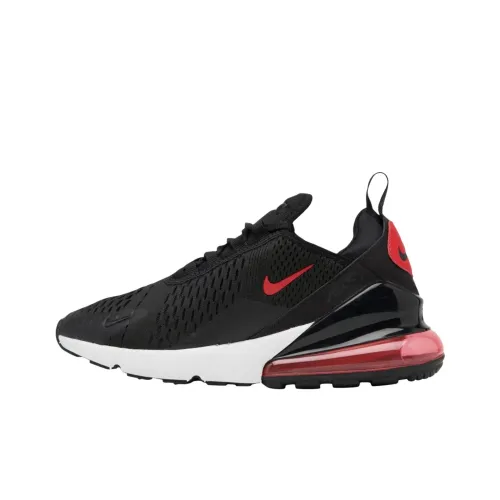 Nike Air Max 270 Low Топ Kids Lifestyle Shoes Черный Подростки