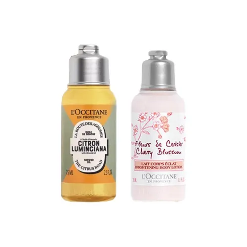 L'OCCITANE Розовый Сердце Sample EXPERIENCE Набор Hydrating Soothing Skin 75мл+35мл