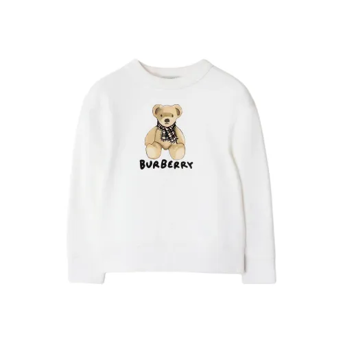 Burberry Белый Kids Свитшоты