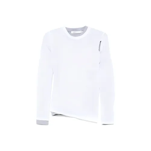 Christopher Esber SS25 T-рубашка Женская Белая