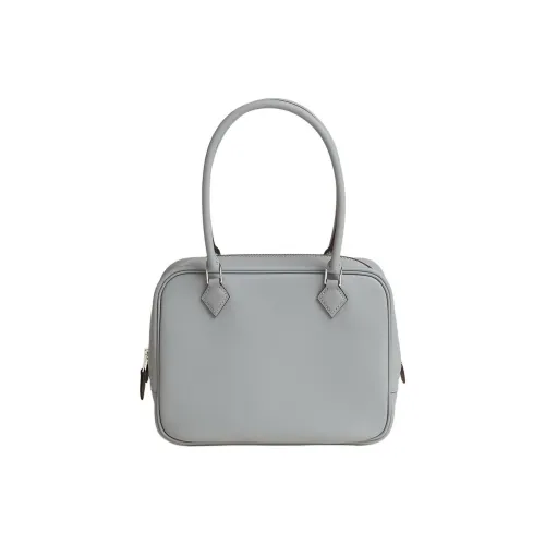 HERMES Plume Swift Телячья кожа Сумка на одно плечо Мини Женская Туманно-серый