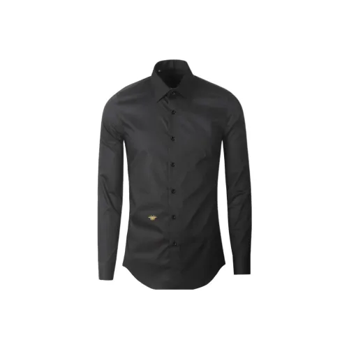 DIOR Мужские Черные Рубашки