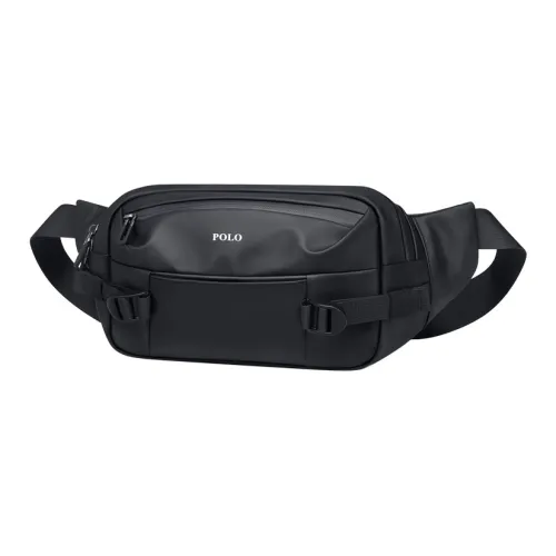 POLO Ткань Sling Сумка Стандартная Мужская Черная Серая