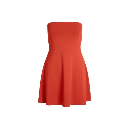 SKIMS SS25 SMOOTH LAYERS Без бретелек Мини Платье Без рукавов Платье Женское
