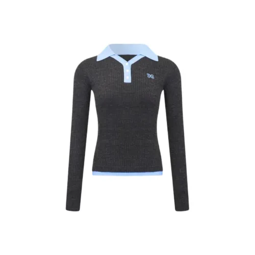 Ann Andelman Темно-серый Женская Трикотажная