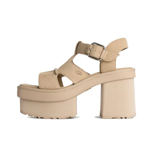 UGG One Ремень Сандалии Горчичный Цвет Женские