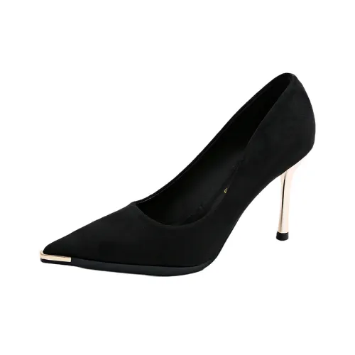 ALXNAN Высокие каблуки Женские Черный