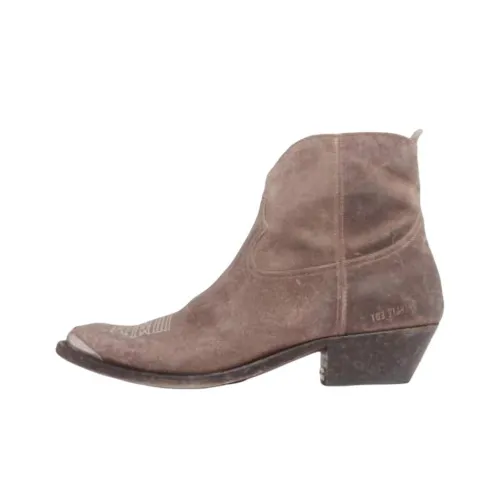 Golden Goose YOUNG Ботильоны Тауповые Женские