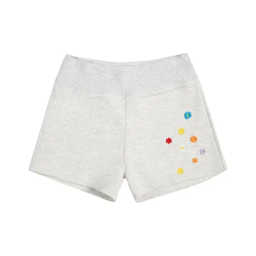 FDR Бело-серые Женские Повседневные Шорты