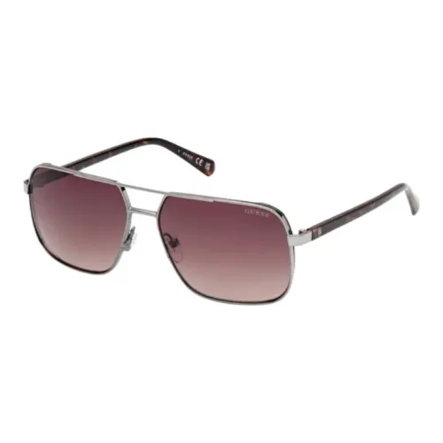 GUESS Металл Aviator Солнцезащитные очки Мужской Tortoiseshell