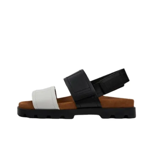 CAMPER Brutus Sandals Beach Sandals Women's Black White CAMPER Brutus Сандалии Пляжные сандалии Женские Черный Белый