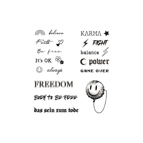 ZAIBIAN Избранный Травяной Наклейка для Татуировки