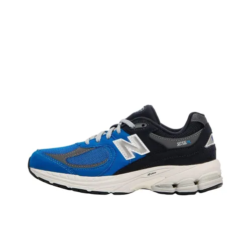 New Balance NB 2002 Устойчивый к истиранию Низкий Топ Детские Лайфстайл Кроссовки Черный Синий Подростки