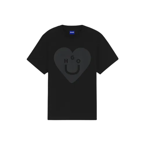 Hugo Boss Рукав с спущенным плечом T-рубашка Женская Черная