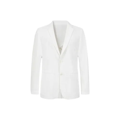 KARL LAGERFELD SS25 Бизнес-костюм Пальто Мужской Белый