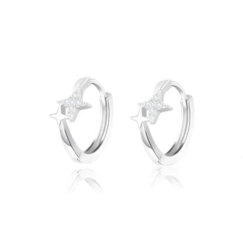 WINGSTOP Серьги с цирконием Женские