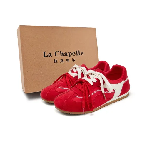 La Chapelle Casual Низкий Топ Красный Женский