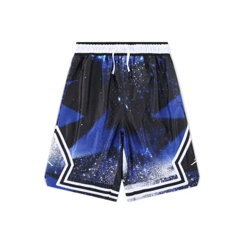Jordan Dri Fit MJ Diamond Шорты Черный Королевский Синий