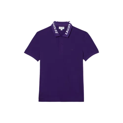 LACOSTE Collaboration Поло Мужское Фиолетовое