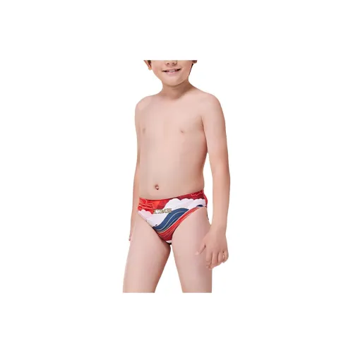 ZOKE Детский купальник красный и белый китайская модная тенденция для подростков