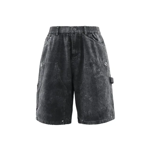 APAY Черные Унисекс Джинсовые Шорты