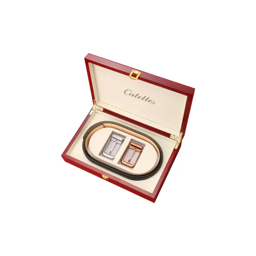 CATELLES Ремни из натуральной коровьей кожи мужские 3,5 см