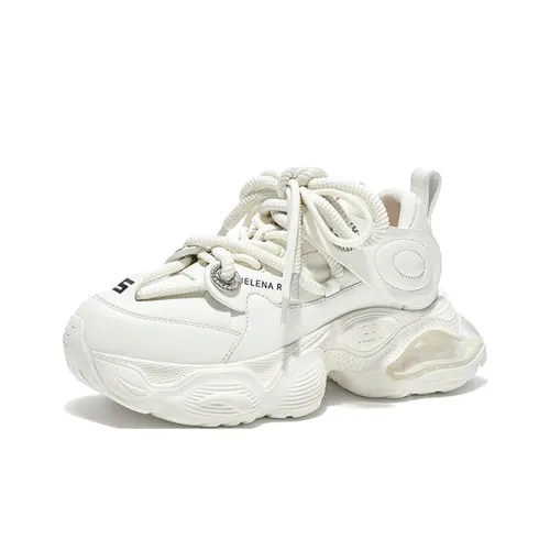 HR Low-Top Crepe Sneakers Ecru Women's