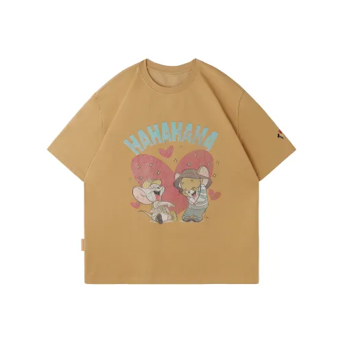 BJHG Том и Джерри Co Branded Модель Унисекс Футболка