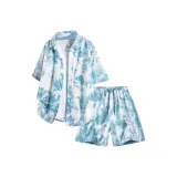 Синий (Топ + Шорты)