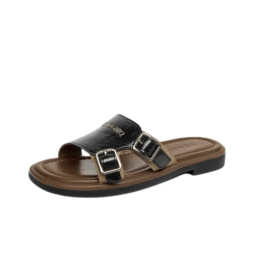 GEMEIQ Кожаные пэчворк слип-он устойчивые к истиранию Женские