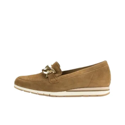 Gabor Comfort Лоферы 1,5 см Женские Коричневые