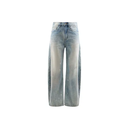 APAY Синие Унисекс Джинсы