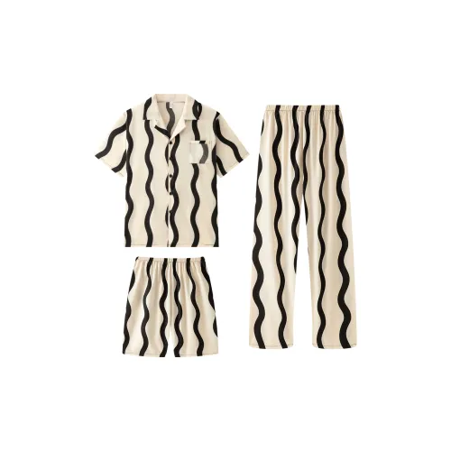 Gongdie Абрикос Мужской Пижамный Комплект