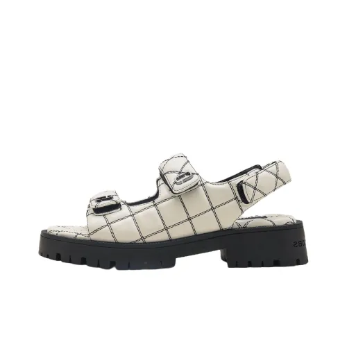 MARC JACOBS Sunny Sport One Ремешок Сандалии 4CM Женские Белые