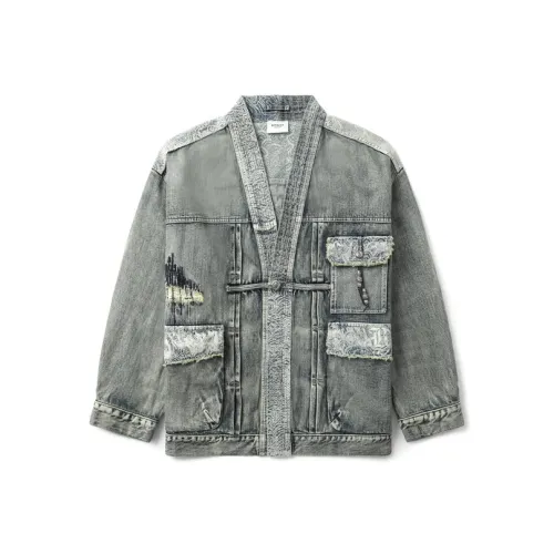 BAPE BLACK Синий BLX Мужские Джинсовые Куртки