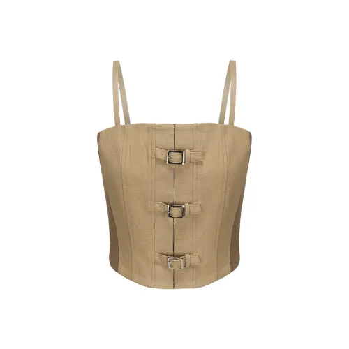 GIMING Хаки Женские Камисоли