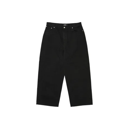 Дворцовый Черный Унисекс Джинсы