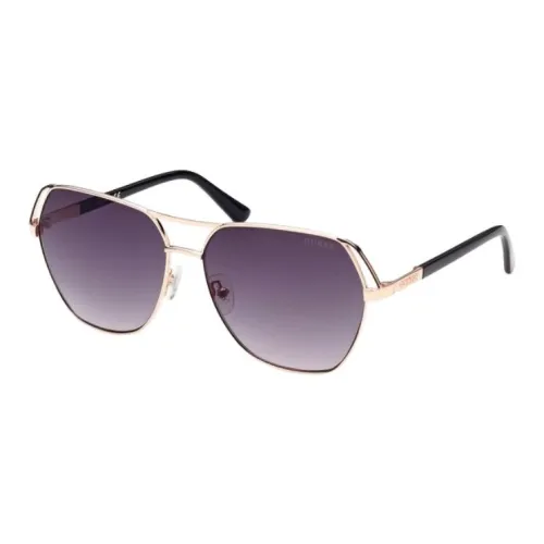 GUESS Aviator Солнцезащитные очки Женские Золотые