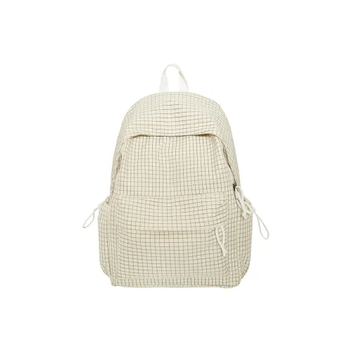 Meow In The Grass Нейлон Рюкзак Унисекс Бежевый Желтый Черный Светло-Серый Розовый Светло-Синий