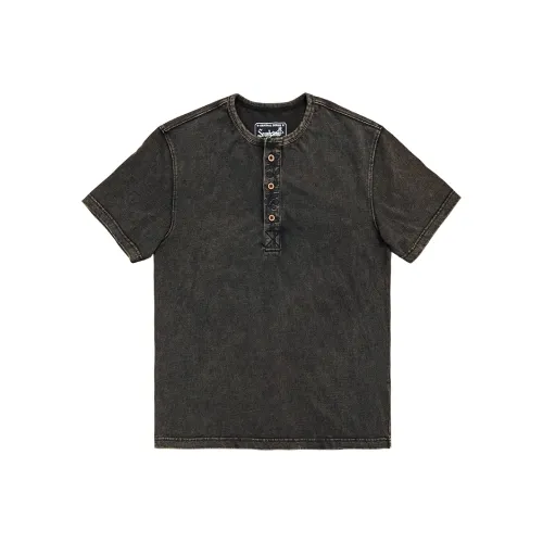 South soul Промытый черный Унисекс Футболка