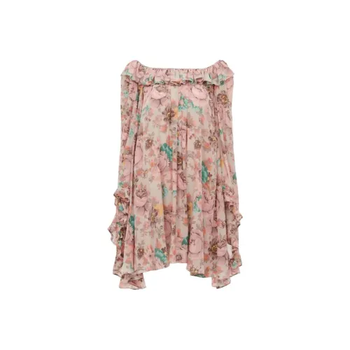 Chloe Длинное платье с длинными рукавами женское цвет грязно-серый