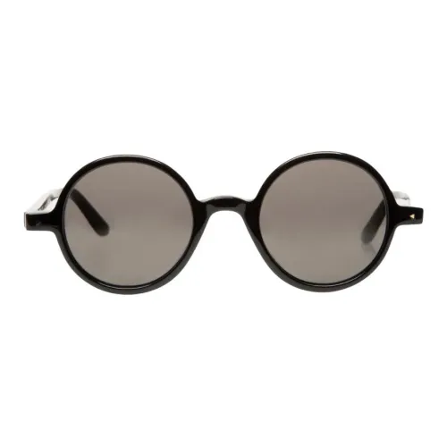 BALLY Ацетат OVAL SUNGLASSES Мужской Черный