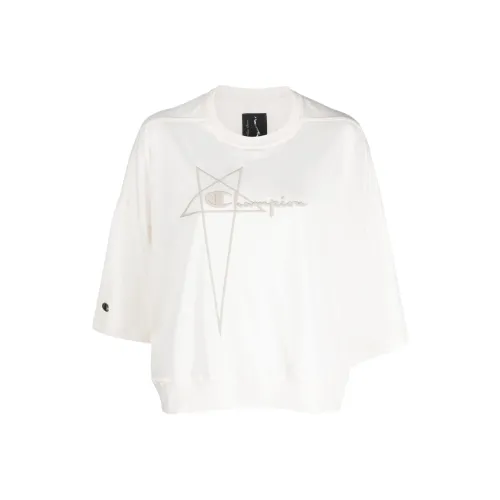RICK OWENS Молочно-белые Женские Рубашки T