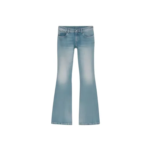 GUCCI Джинсовые синие Женские джинсы