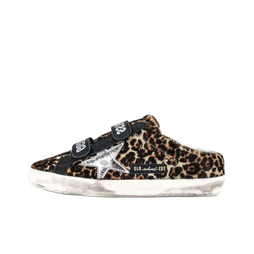 Golden Goose Супер Звезда Sabot Домашние тапочки Женские Коричневый