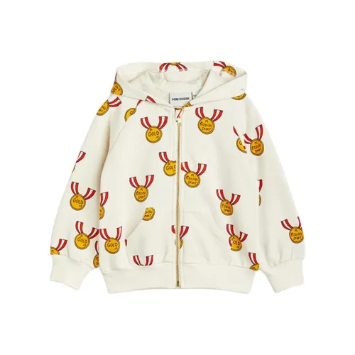 MINI RODINI Экрю Kids Свитшоты