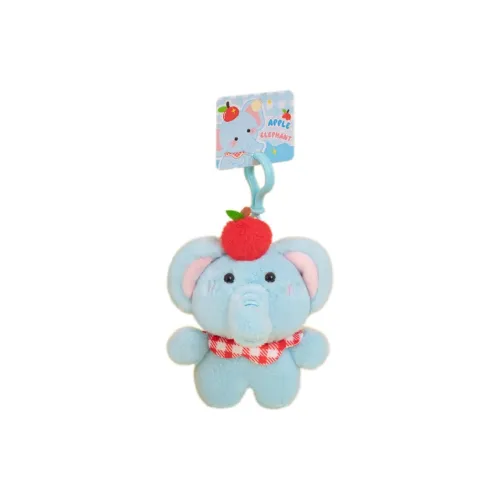 QUBENCHU Креативный Surprise Apple Elephant Plush Pendant 17 см Высота