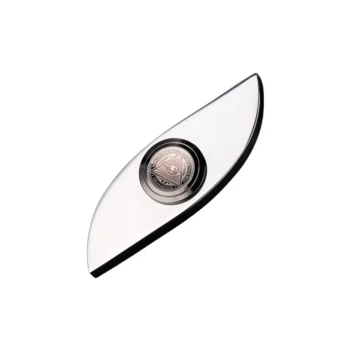 Ha Jie Bret Eye OF Пава Кончик пальца Волчки Нержавеющая сталь Палец SCREW Вращение Игрушки