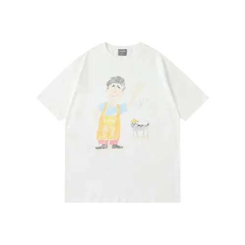 LAMLICKA Белая Унисекс Футболка